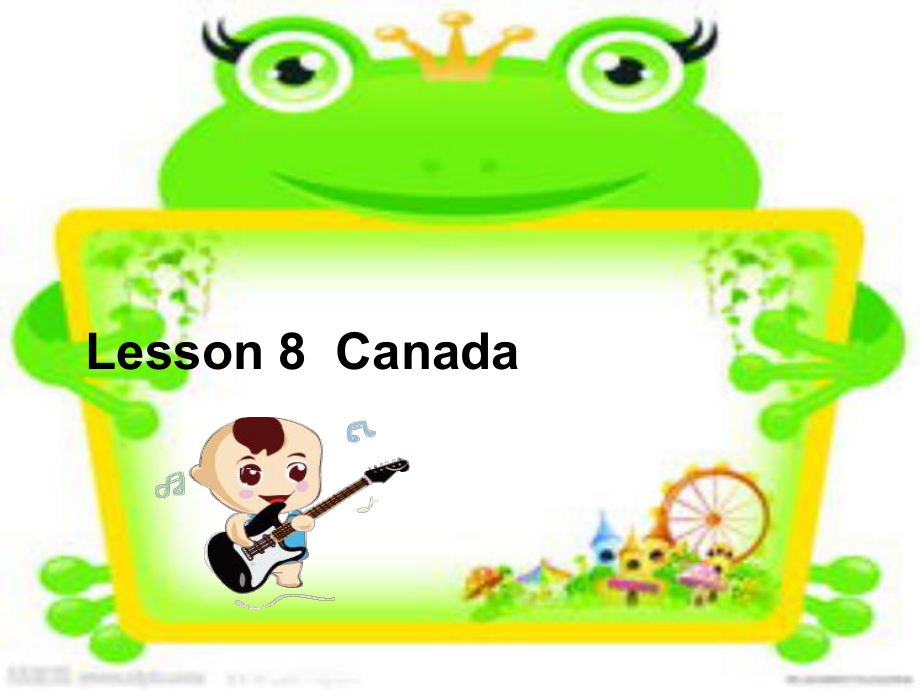 冀教版英語五上Lesson8 Canadappt課件1_第1頁