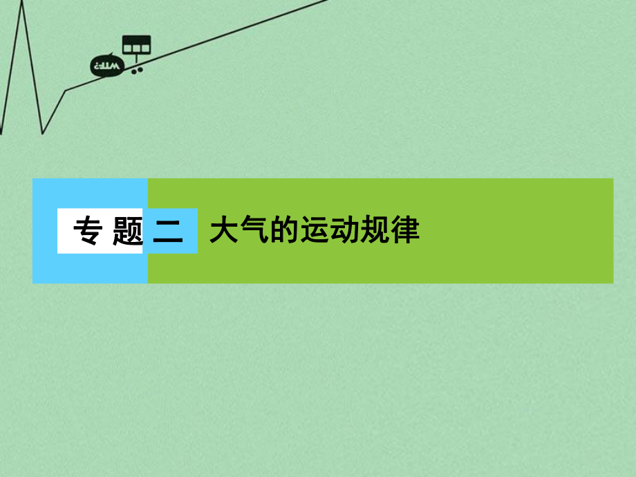 新課標(biāo)高三地理二輪復(fù)習(xí) 第2部分 核心知識(shí)突破 模塊1 自然地理原理與規(guī)律 專題2 大氣的運(yùn)動(dòng)規(guī)律課件_第1頁(yè)