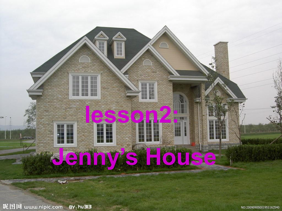 冀教版英語六上Lesson 2 Jenny’s Hoseppt課件5_第1頁