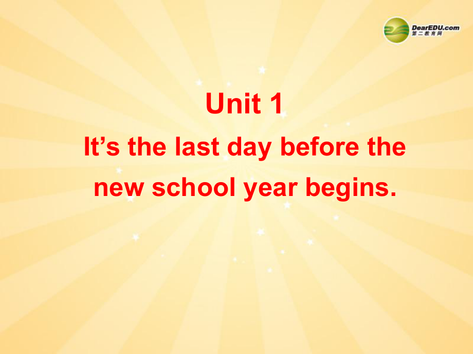 天津市梅江中學八年級英語下冊 Module 8 Public holidays Unit 1 It’s the last day before the new school year b_第1頁