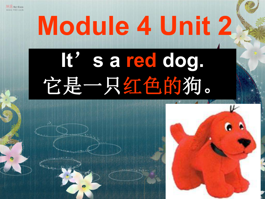 外研版（一起）一上module 4《unit 2 it’s a red dog》ppt課件2_第1頁