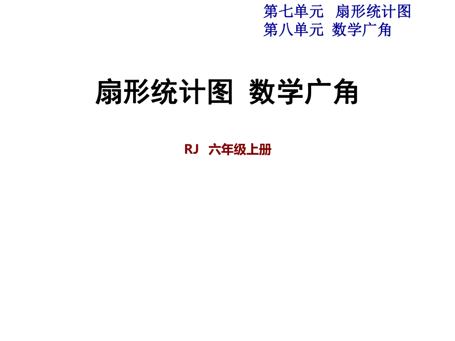 六年級(jí)上冊(cè)數(shù)學(xué)課件單元能力提升 第七、八單元 扇形統(tǒng)計(jì)圖 數(shù)學(xué)廣角 人教新課標(biāo)(共19張PPT)_第1頁(yè)