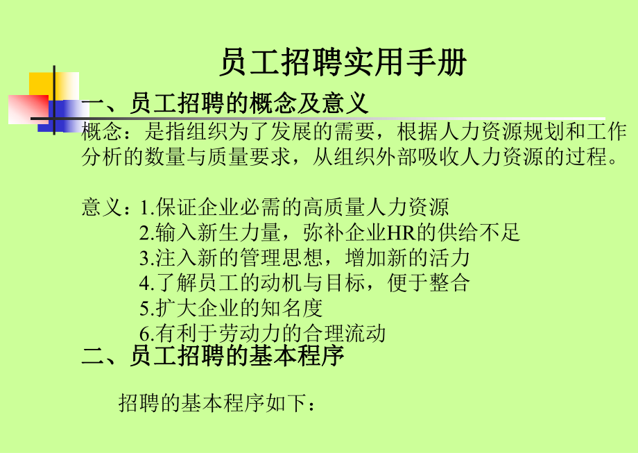 员工招聘实用手册_第1页