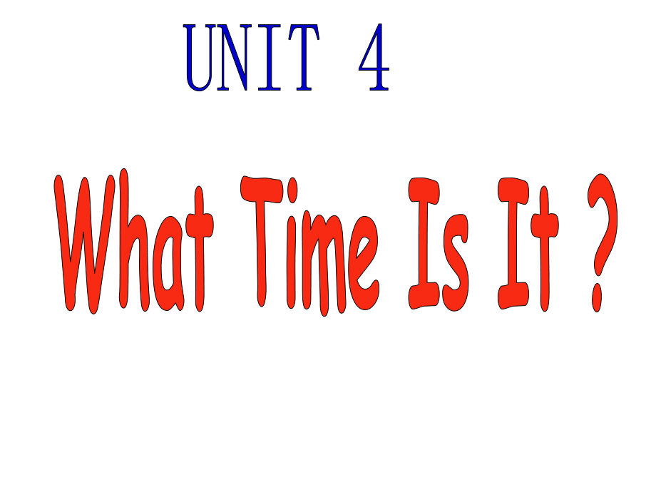 二年级上册英语课件Unit 4 What time is it3广州版一起_第1页