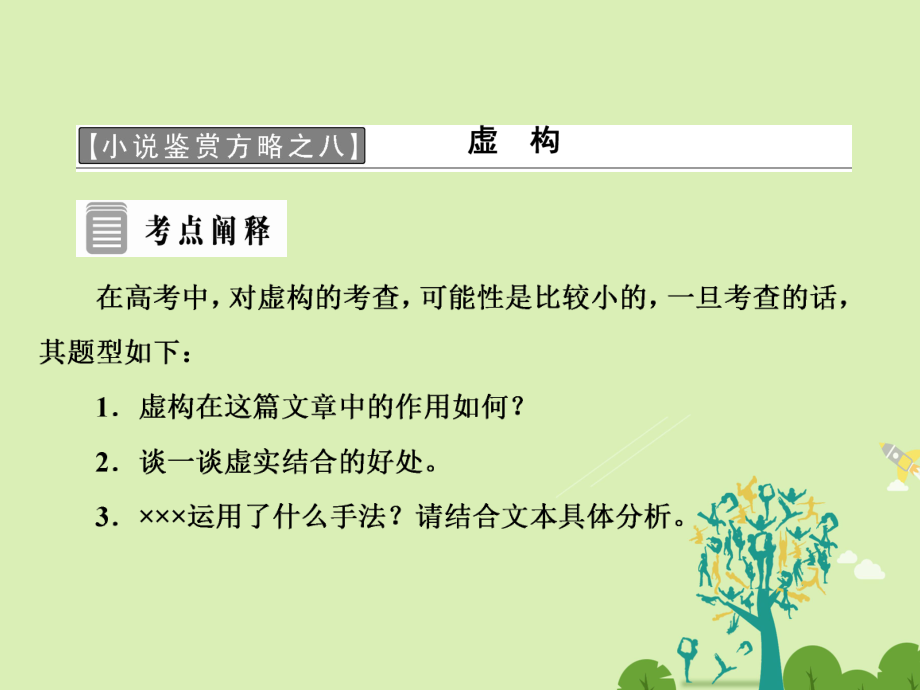 高中語文 第八單元 小說鑒賞方略之八 虛構(gòu)課件 新人教版選修外國小說欣賞_第1頁