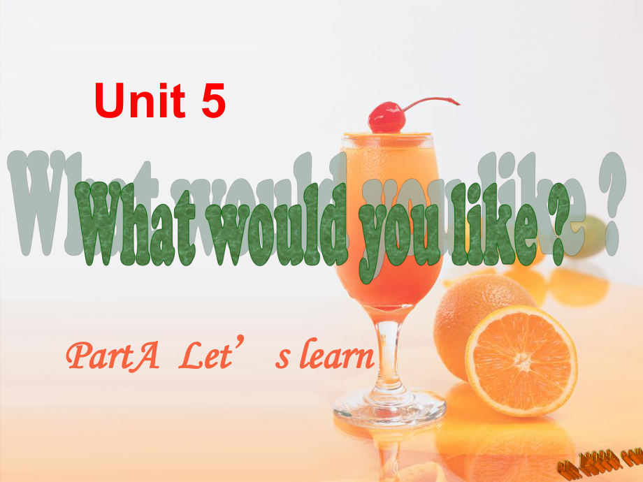 新版pep小學(xué)英語四年級上冊unit5 A let's learn課件_第1頁