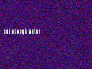 新人教版高中英語《not enough water》課件