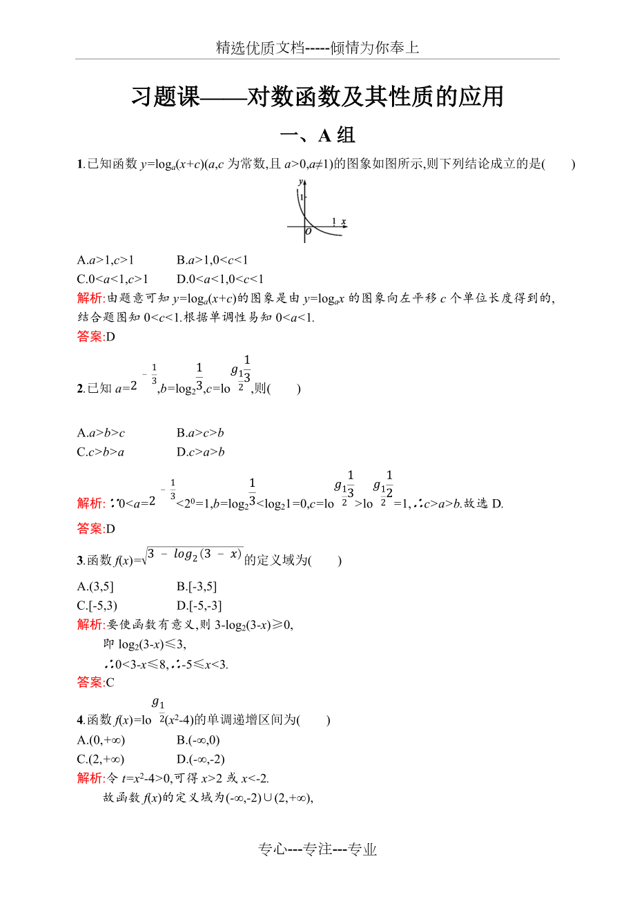 对数题目图片