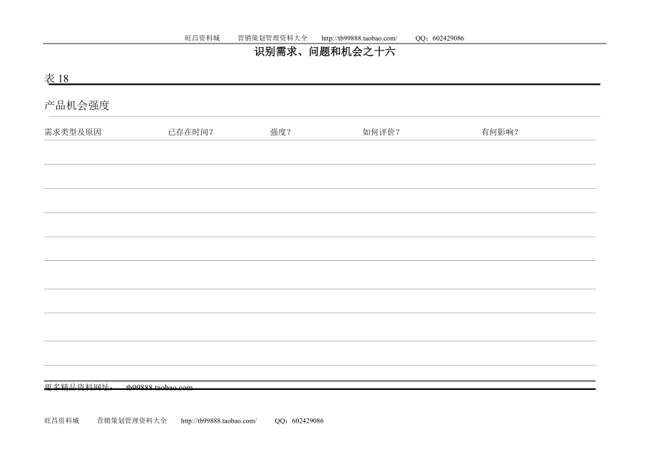 表18识别需求、问题和机会之十六_第1页