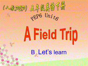 Unit_6_A_field_trip_B_Let’s_learn课件