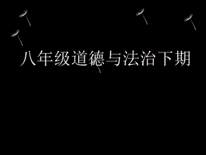 八年級道德與法治下冊第七課課第一課時《自由平等的真諦》