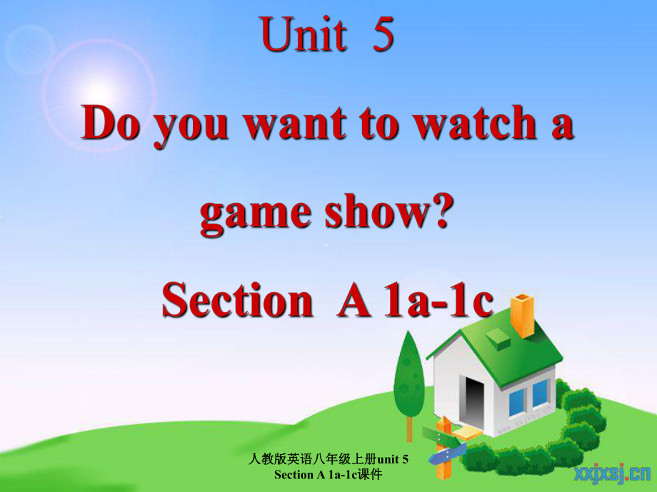 人教版英語八年級上冊unit 5 Section A 1a-1c課件_第1頁