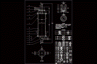 噴霧干燥塔CAD圖紙