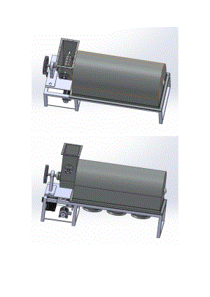 垃圾分揀裝置Solidworks三維圖紙