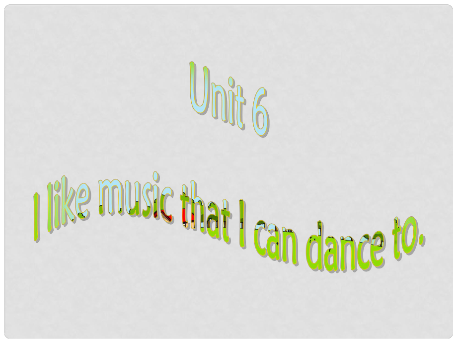 四川省江油市九年級英語《Unit 6 I like music that I can dance to》Section B課件 人教新目標(biāo)版_第1頁