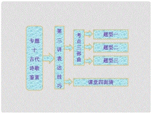 高考語文一輪復(fù)習(xí) 專題十 第三講 表達(dá)技巧課件