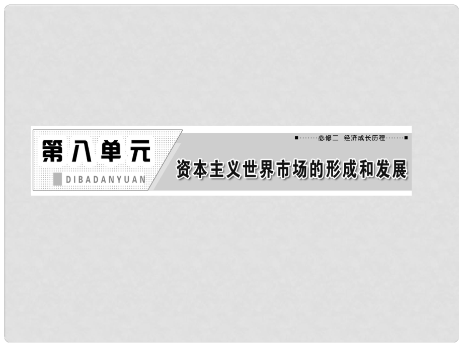 高考歷史一輪復習 第八單元 第十六講 兩次工業(yè)革命課件 新人教版_第1頁