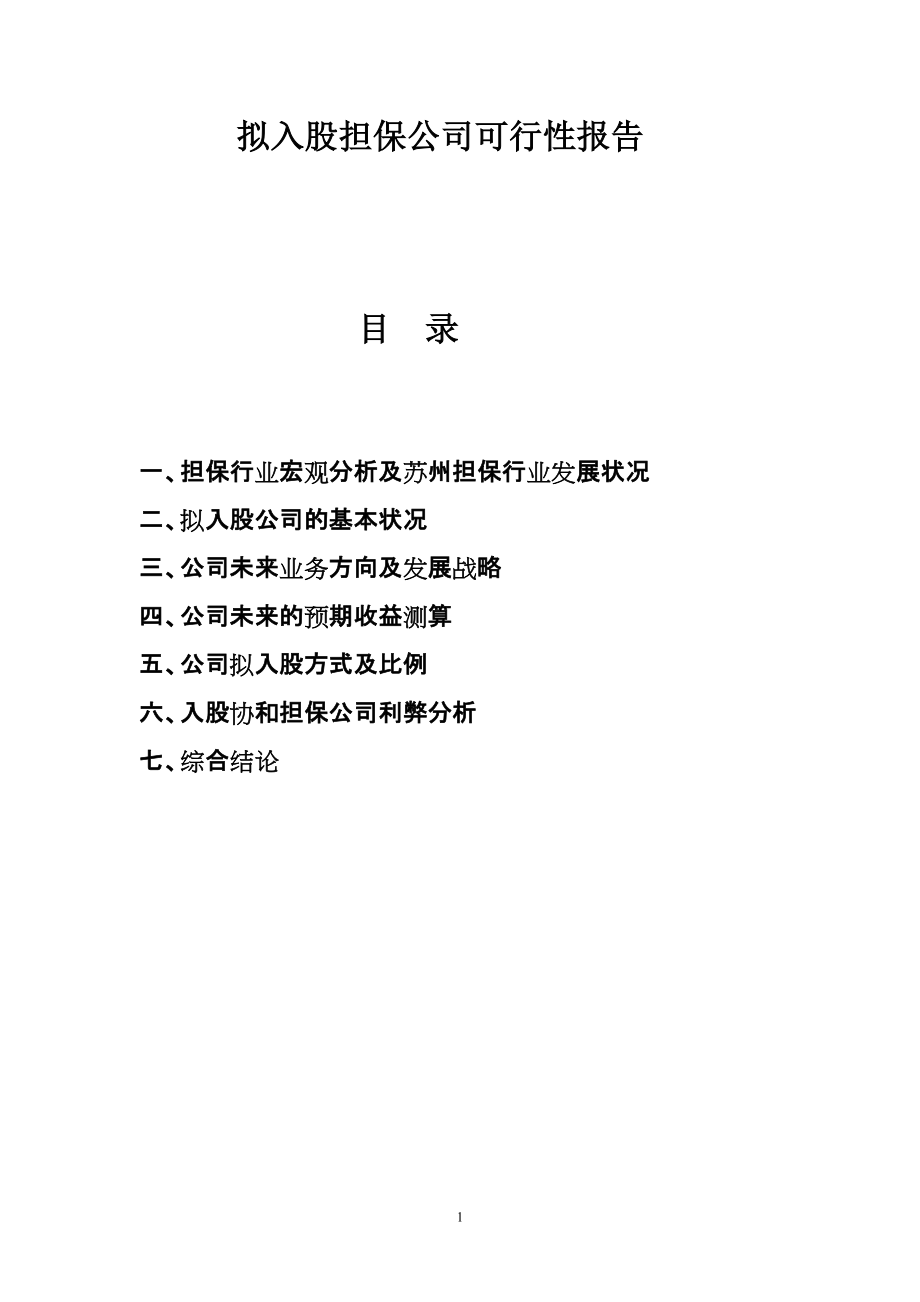 担保公司可行性方案_第1页