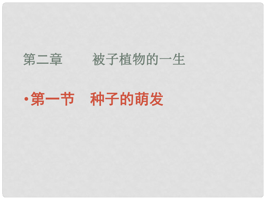 山東省棗莊四中七年級生物 種子的萌發(fā)課件_第1頁