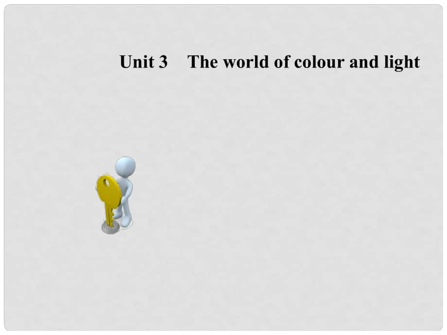 高考英語(yǔ)第一輪 Unit3 The world of colour and light專(zhuān)項(xiàng)復(fù)習(xí)課件3 必修8_第1頁(yè)