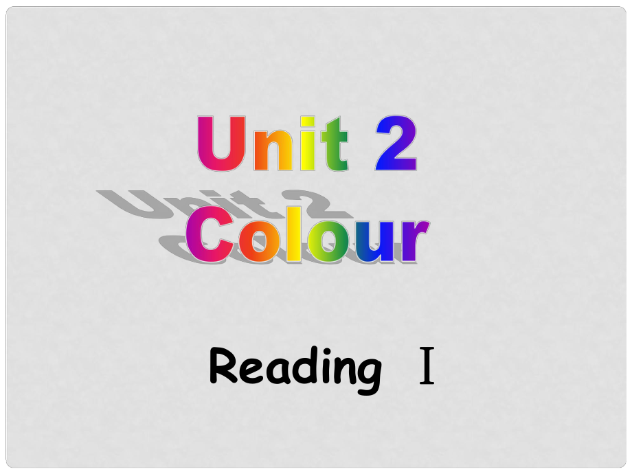 江苏省姜堰市蒋垛中学九年级英语上册 Unit2 Reading1《Colour》课件 牛津译林版_第1页