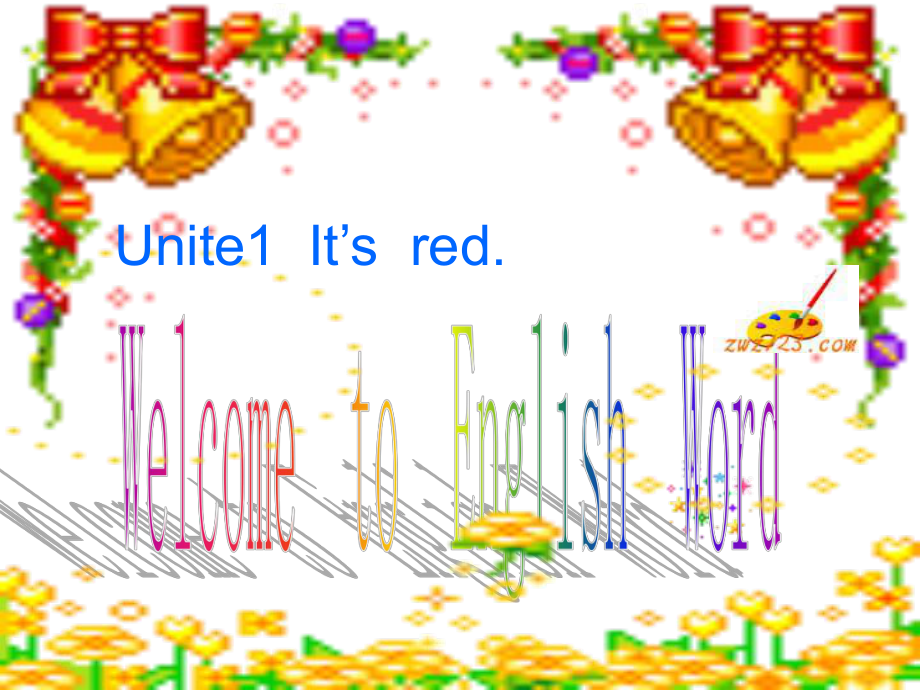 外研版小學英語外研版（一起）一上Module 4《Unit 1 It’s red》ppt課件2_第1頁