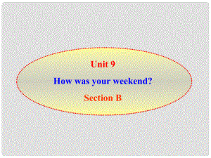 山東省臨沭縣第三初級(jí)中學(xué)七年級(jí)英語下冊(cè)《Unit 9 How was your weekend》Section B課件 人教新目標(biāo)版