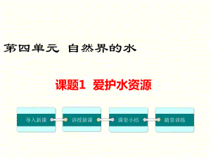 九年級化學(xué)課題1 愛護(hù)水資源ppt課件