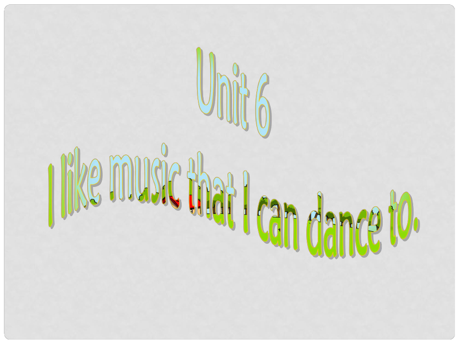 四川省江油市九年級英語《Unit 6 I like music that I can dance to》Section A課件 人教新目標(biāo)版_第1頁