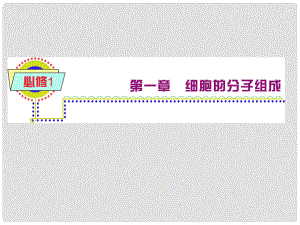 高考生物一輪復(fù)習(xí) 第1章第1、2節(jié) 分子和離子、無機(jī)物課件 新人教版必修1（浙江專版）