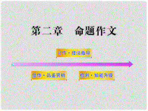 中考語(yǔ)文 命題作文課件 蘇教版