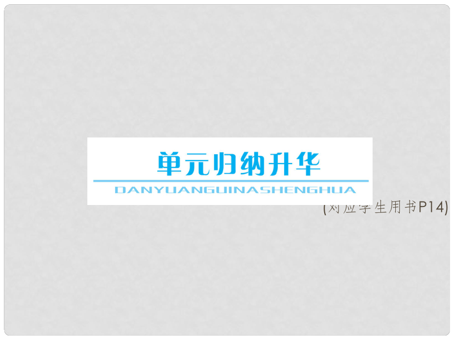 高考历史一轮复习古代希腊罗马的政治制度单元归纳升华课件 新人教版_第1页