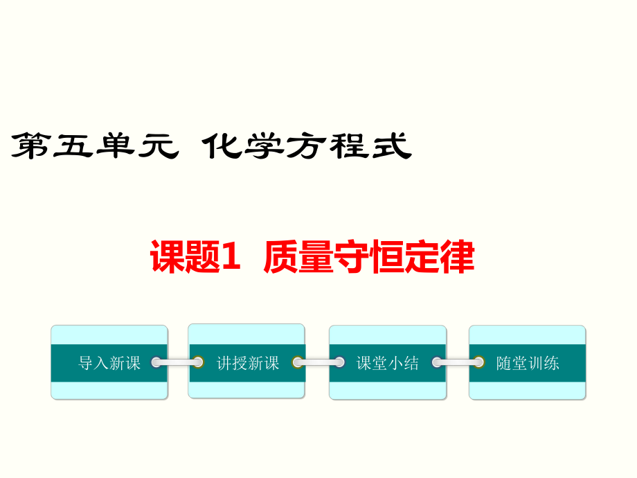 九年級化學課題1 質(zhì)量守恒定律ppt課件_第1頁