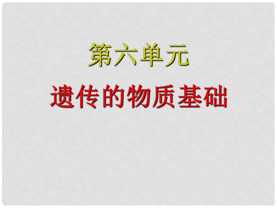 高三生物復(fù)習(xí) DNA的結(jié)構(gòu)、復(fù)制、基因是遺傳效應(yīng)的DNA片段課件_第1頁