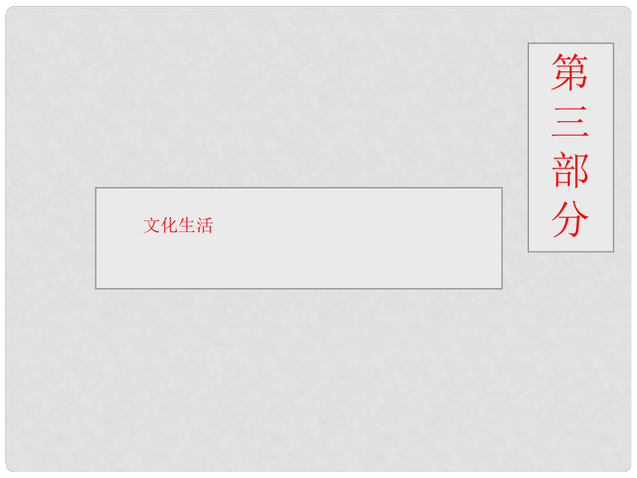 高中政治導(dǎo)學(xué)教材 1.1《文化與社會》 新人教版必修3_第1頁