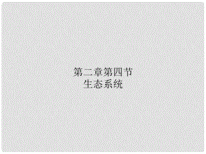 四川省宜賓市南溪四中七年級(jí)生物上冊(cè) 生態(tài)系統(tǒng)課件 新人教版