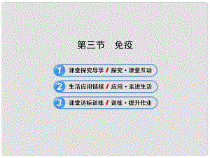 八年級生物下冊 第十八章 第三節(jié) 免疫課件 蘇教版