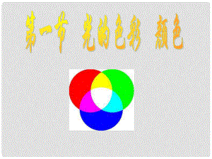 福建省泉州晉江市潘徑中學(xué)八年級(jí)物理上冊(cè)《光的色彩》課件 新人教版