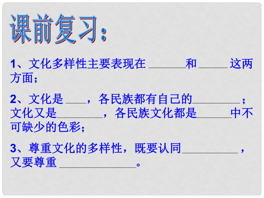 高中政治 文化在交流中傳播課件 新人教版必修3_第1頁