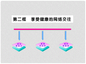 1112版八年級(jí)政治上冊(cè) 362《享受健康的網(wǎng)絡(luò)交往》課件 人教實(shí)驗(yàn)版