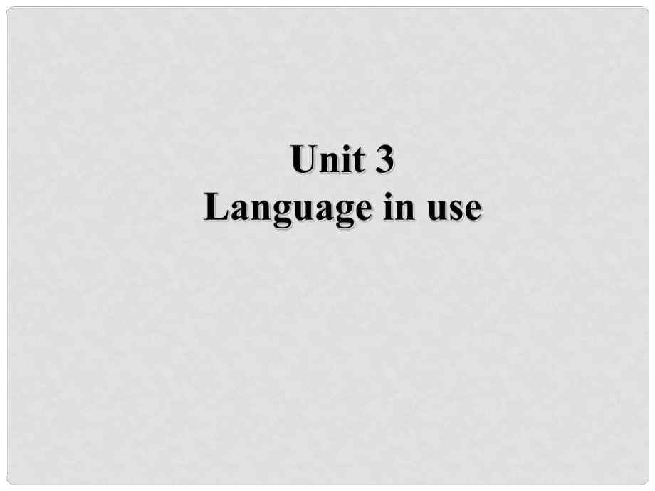 廣東省佛山市中大附中三水實(shí)驗(yàn)中學(xué)七年級(jí)英語上冊(cè) Module 9 People and places Unit 3 Language in use課件2 外研版_第1頁