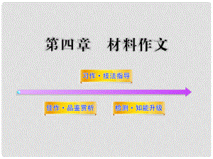 中考語文考點(diǎn)知識(shí)復(fù)習(xí) 材料作文課件