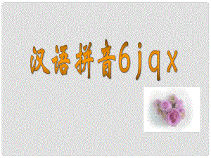 小升初語(yǔ)文知識(shí)點(diǎn)專項(xiàng)復(fù)習(xí) 專題一 基礎(chǔ)知識(shí) 漢語(yǔ)拼音j q x學(xué)習(xí)