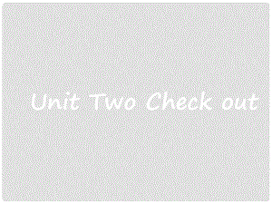 江蘇省連云港市田家炳中學(xué)八年級英語下冊《Unit2 Travelling Checkout》課件 牛津版