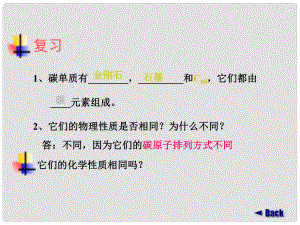 江蘇省無錫市濱湖中學九年級化學上冊《第六單元 碳和碳的氧化物》課題1 金剛石、石墨和C60單質碳的化學性質課件 （新版）新人教版