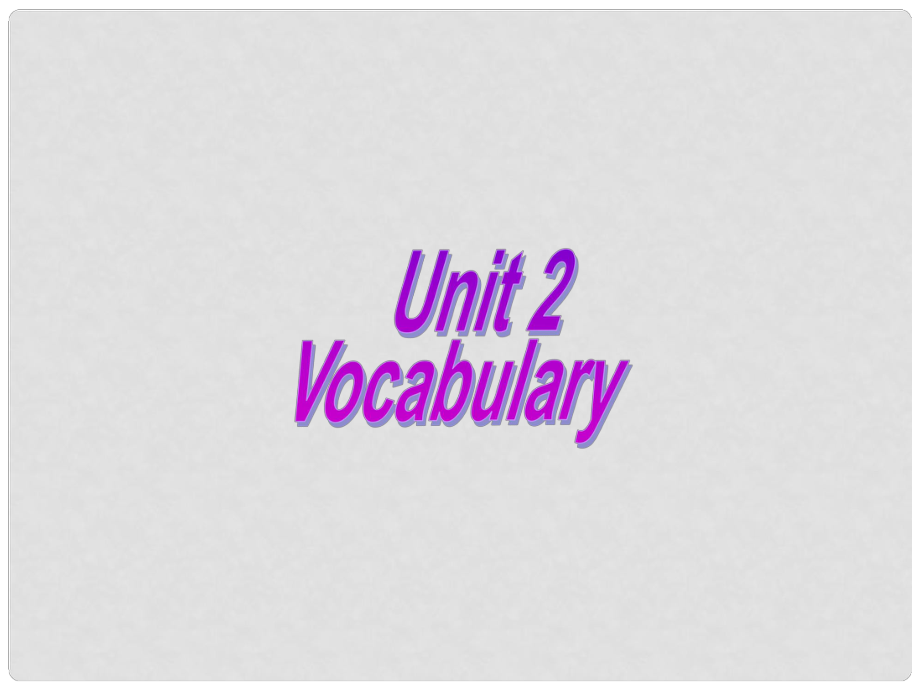 江蘇省太倉市第二中學(xué)九年級英語全冊《Unit 2 colour vocabulary》課件 人教新目標(biāo)版_第1頁