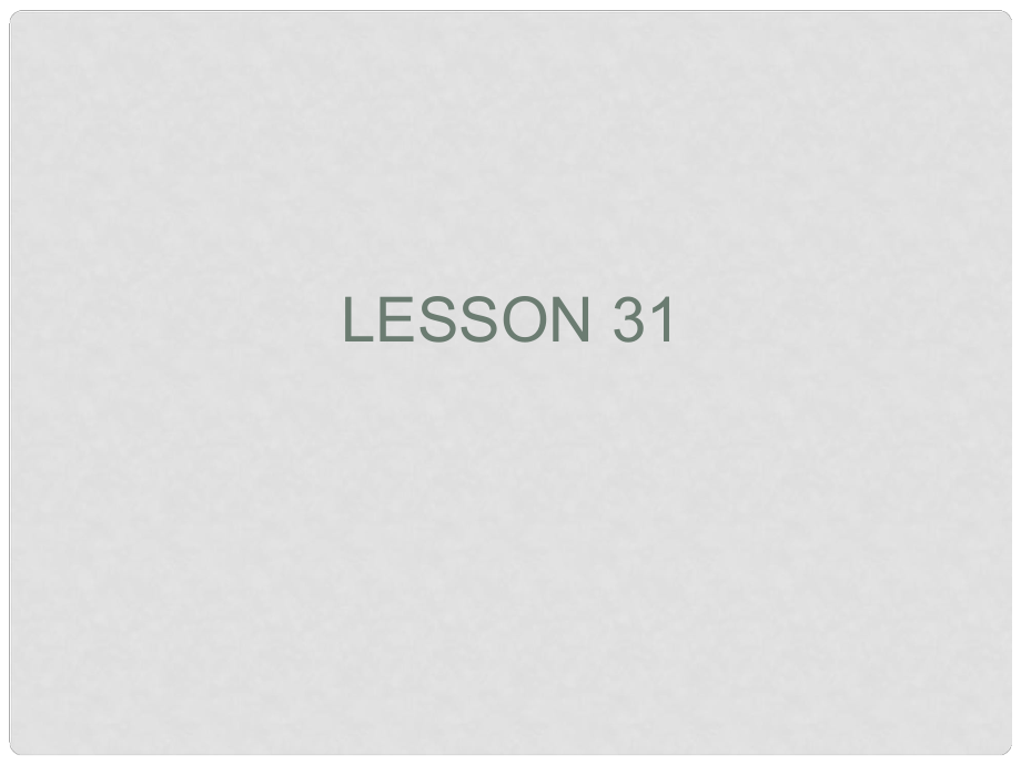 九年级英语上册 Unit4 Stay Healthy Lesson 31教学课件 冀教版_第1页