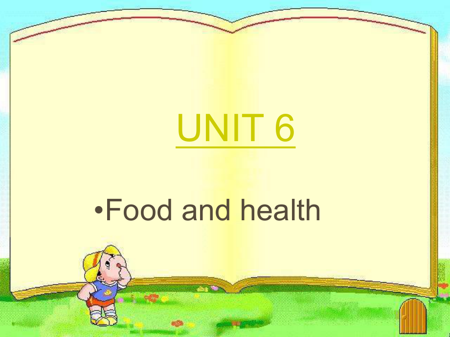 六年級英語上冊 Unit 6（1）課件 閩教版_第1頁