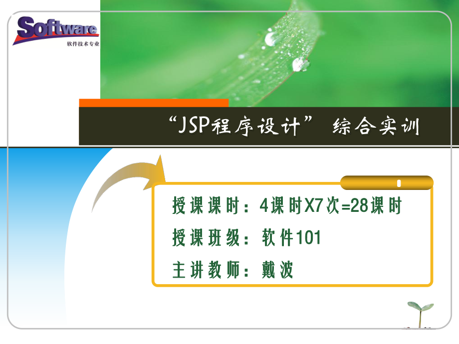 JSP序的设计的案例教程综合实训 网上招聘系统_第1页