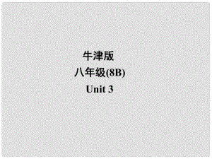 江蘇省宜興市屺亭中學(xué)八年級英語下冊《Unit 3 Online travel》Grammar II課件 牛津版